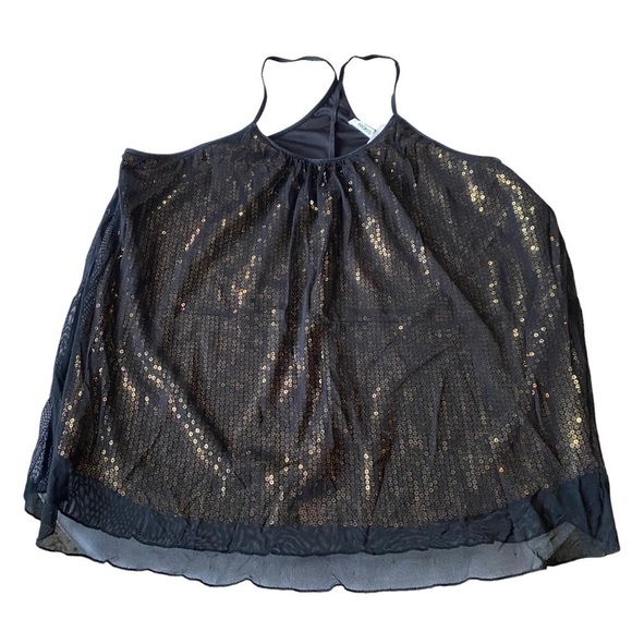 Ricki’s Glam Sheer Sequin Tank Top - Picture 1 of 8